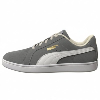 Puma Smash v2 Grey Suede Sneakers