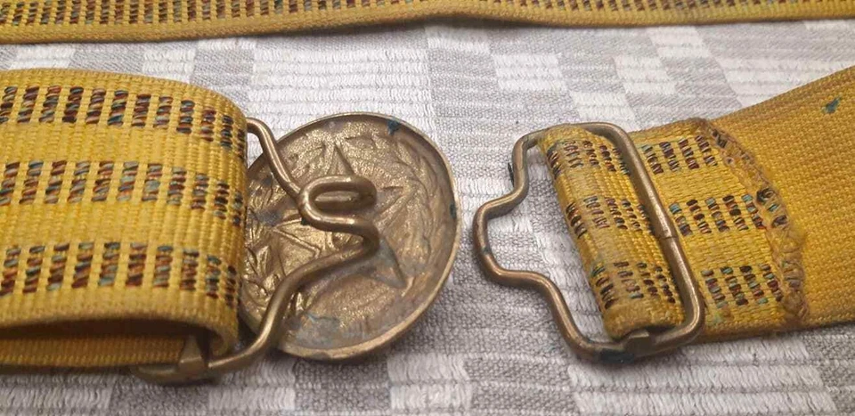 Vintage Officer's dress belt of the USSR - Image 3 of 4