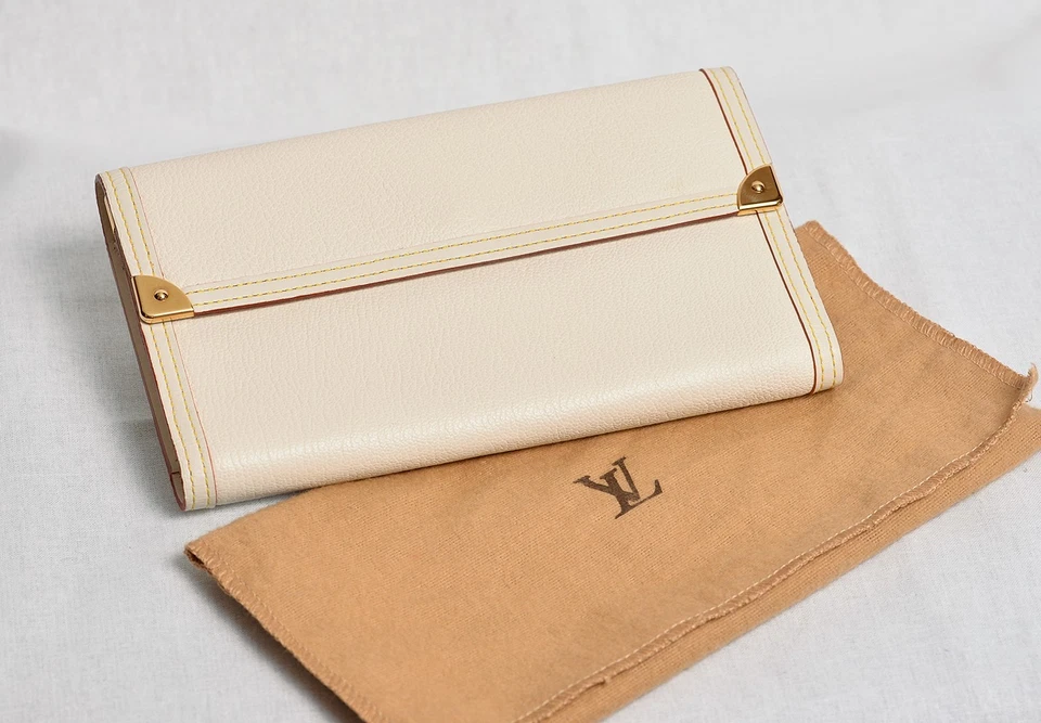 Louis Vuitton Trifold Long Wallet Suhali Porte Tresor International