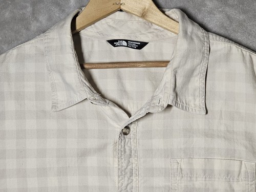 The North Face Herren Outdoor Hell Khaki Gingham Knopfleiste XXL - Bild 2 von 7