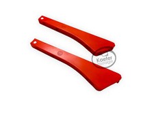 Vw Oval Beetle Bug Sho Smooth Orange Semaphore Lenses 1953-55