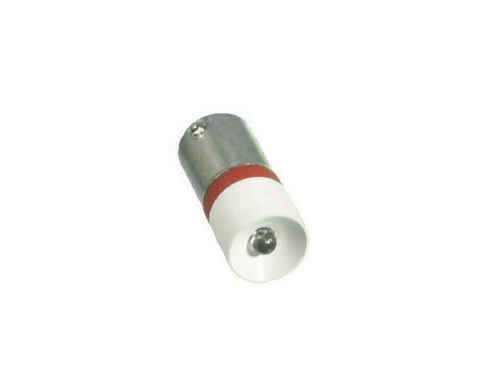 S+H Single-Led 10X25Mm Sockel Ba9S 230 Volt Ac/Dc Weiß Mit BrüCkengleichrichter-image