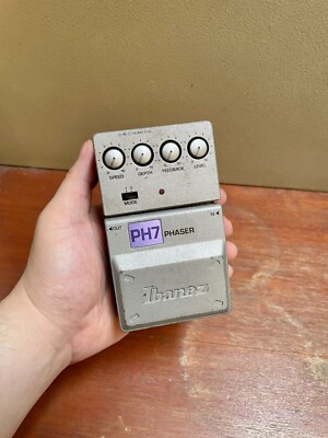 Ibanez PH7 Phaser Guitar Effect Pedal 820103176767| eBay
