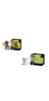 Nightmare Before Christmas Metallfigur 2,5'' - NULL und KÜRBISKOPF neu versiegelt