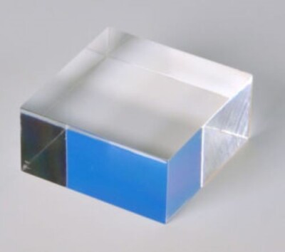 Clear Acrylic Solid Polished Display Block  2'' x 3'' x 3''