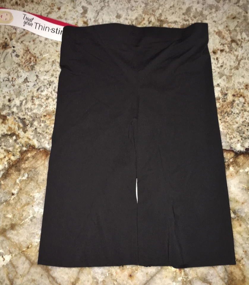 SPANX ThinStincts Medio Muslo Delgado Control Firme NEGRO Modelador NUEVO Para Mujer Talla XS Foto 2 de 4