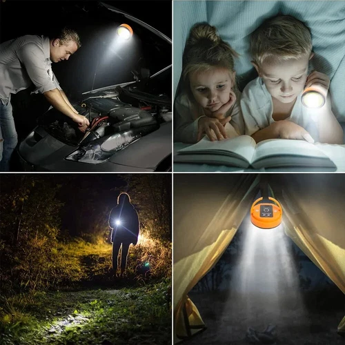2-6PCSMini Linterna LED para Camping Linterna Portátil con Imán Linterna de Emergencia - Imagen 11 de 11