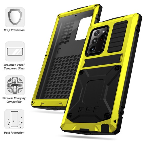 Metal Case with Screen Protector Stand For Samsung Note 20 S20 S21 S22 S23 S24 - Picture 52 of 61