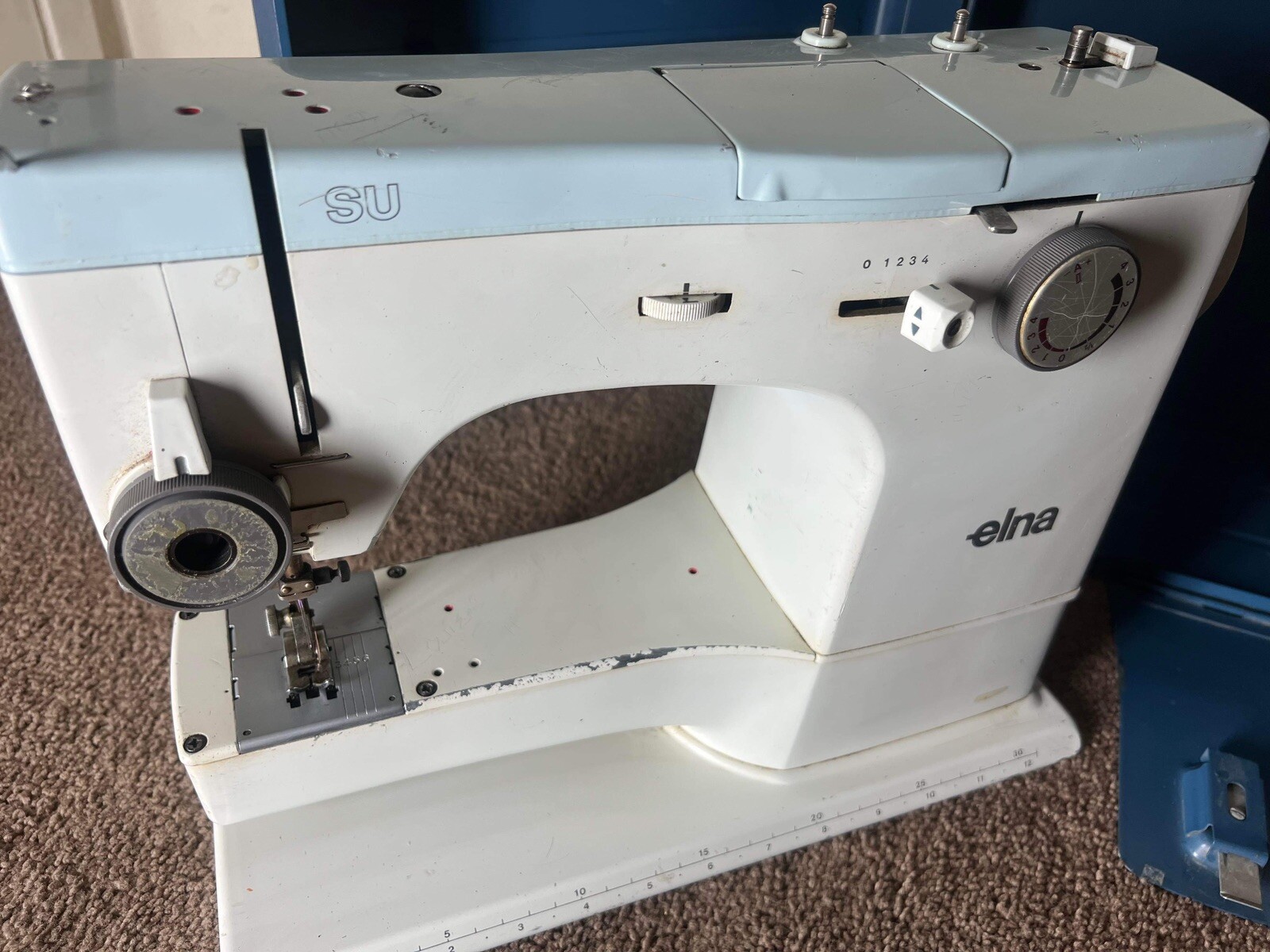 Vintage Elna Super SU 62C Free Arm Sewing eBay