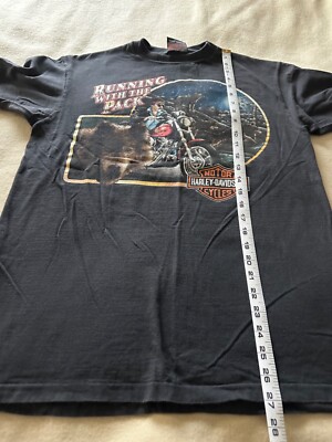 90s HARLEY-DAVIDSON シングルステッチ　　M 90s】USA製 Harley-Davidson Tシャツ シングルステッチ - メルカリ