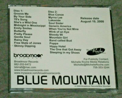 Blue Mountain - 2 CD Promo For (Midnight in Mississippi / Omnibus