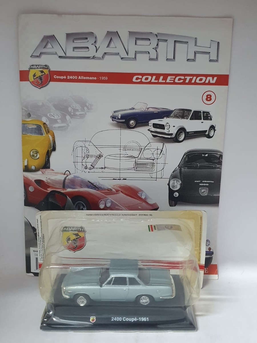 2400 Coupé 1961 scala 1/43 abarth collection hachette