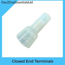 Nylon Closed End Crimp Terminal Caps AWG Wire Connector Small Medium Big Sizes