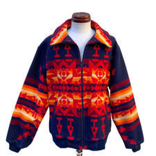 1980's PENDLETON WOOLEN MILLS Wool Jacket Size L Made in USA
