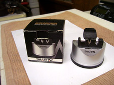 Pocket Kitchen Chef Knife Scissors Sharpener Straight  Serrated Knives, 3-Stage