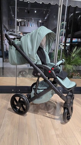 Passeggino MOMMO AAA 3 in 1 eco pelle - sedile Cosmo I Size - Foto 55 di 146