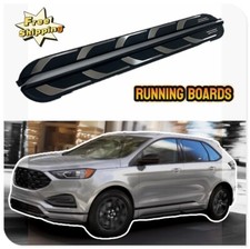 2pcs Running Boards Side Step Nerf Bars Fits For Ford Edge 2015-2024 2pcs Running Boards Side Step Nerf Bars Fits For Ford Edge 2015-2024