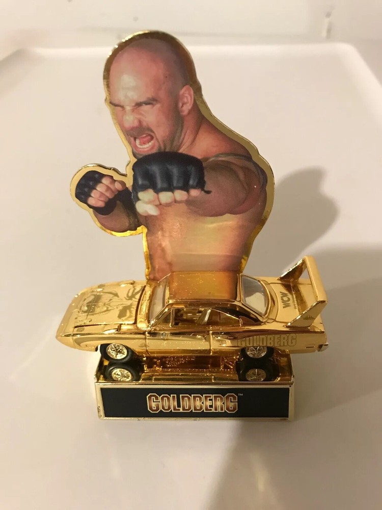 WCW Bill Goldberg 24k Race Car - Collectible - Dodge Daytona Plymouth Superbird