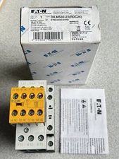 NEW EATON XTSE032C23TD Safety Contactor 24-27 VDC Coil Moeller DILMS32-23(RDC24)