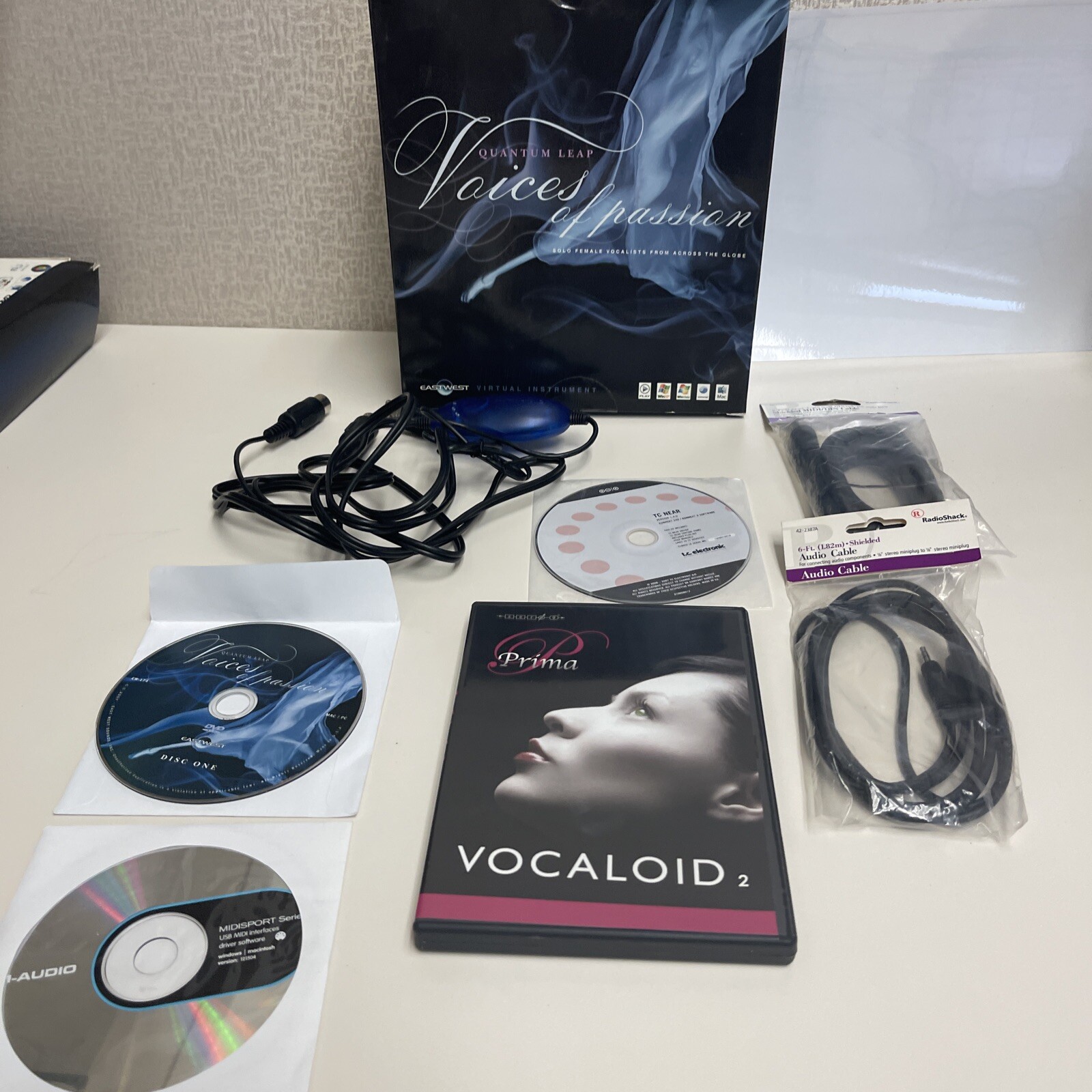 Quantum Leap Voice Of Passion East West Software READ