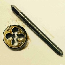 1set HSS M5 0.5 mm right Hand tap and die Threading Tool Metric set M5 0.5