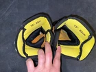Gants de hockey Boston Bruins David Pastrnak noirs Bauer Supreme 1S 13” stock professionnel