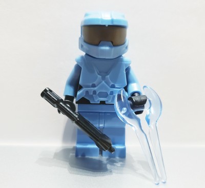 Lego HALO Medium Blue SPARTAN MASTER 