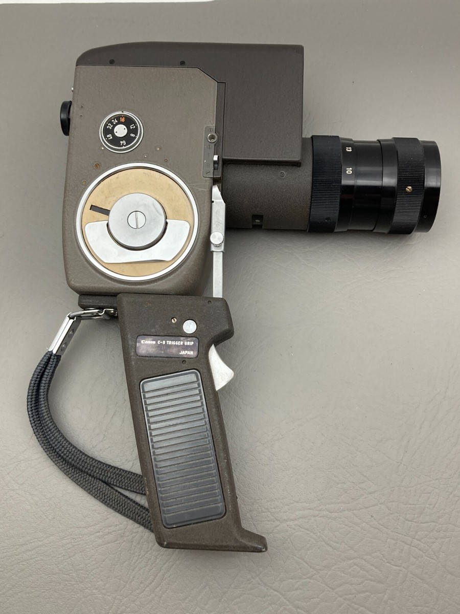 Vintage Canon Zoom 8 Movie Camera 8mm Not Tested | eBay