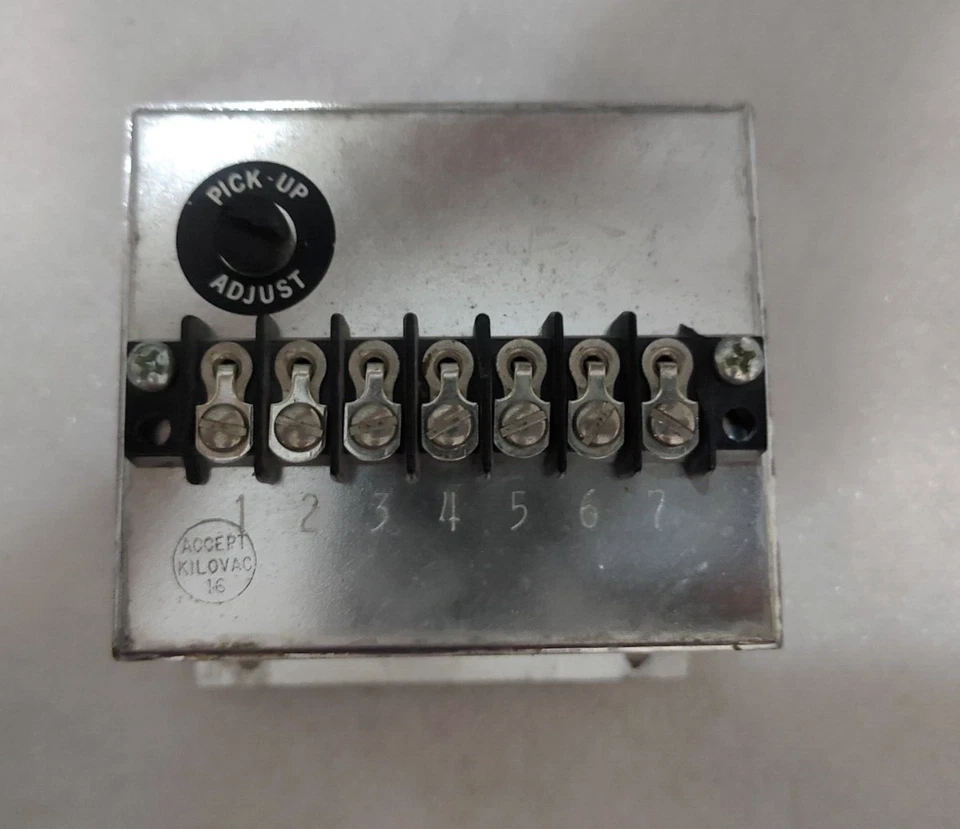 Wilmar Currant Relay 1100-19X, 24 Volt DC, 50-500 Hz, 1-5 Amp Adjustable - Image 4 of 4