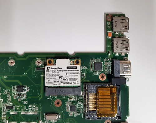 ASUS U31F LAPTOP MOTHERBOARD,60-N19MB1100-C04,INTEL i5 2.67GHz CPU,4GB RAM,Wi-Fi - Picture 5 of 9
