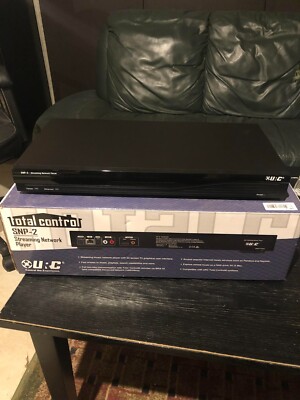 Universal Remote Control URC SNP-2 Streaming Network Player + Charger For Parts