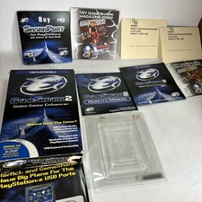 Gameshark 2 V2 Playstation 2 - PS2 Video Game Enhancer Box Manual ONLY NO DISCS