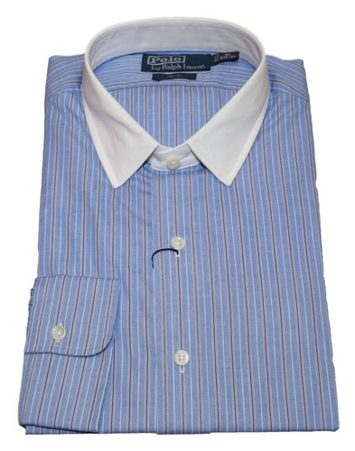 RRL Ralph Lauren Shadow Check Open Collar Shirt 90s Three Star Tag