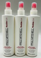 3 paul mitchell fast drying sculpting spray 8.5oz scuffed bottle