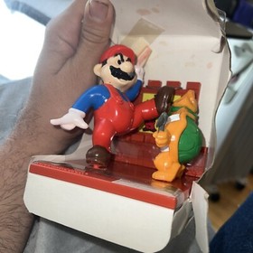 VTG Nintendo Hasbro 1988 Super Mario Bros Trophy Figure Hammer Brother Koopa NES