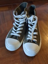 Sneaker Unisex Taglia 41 Grand & Hills Verde Militare e Bianco