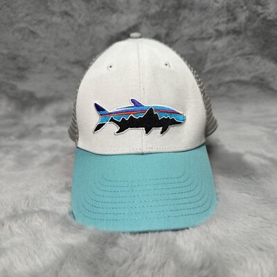 Patagonia Hat Cap Snapback Adjustable Fitz Roy Trout Fish Trucker Cap Mens