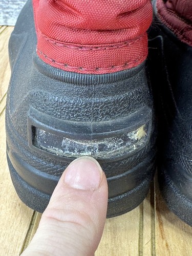 Sorel Snow Pack Winter Snow Boots Red NY1550-610 Boys Youth Size 5 - Picture 4 of 7