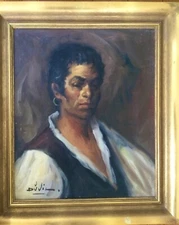 Original Painting of Handsome Man
