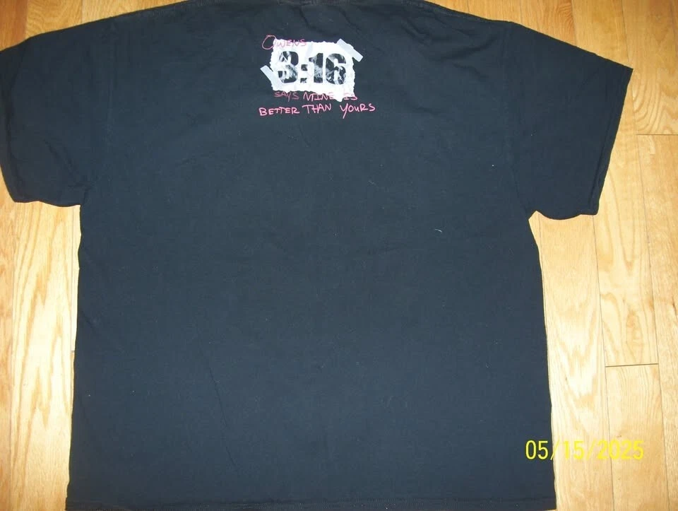 Vintage Wrestlemania Tee Shirt Stone Cold Steve Austin vs. Kevin Owens Tee Shirt - Image 3 of 3