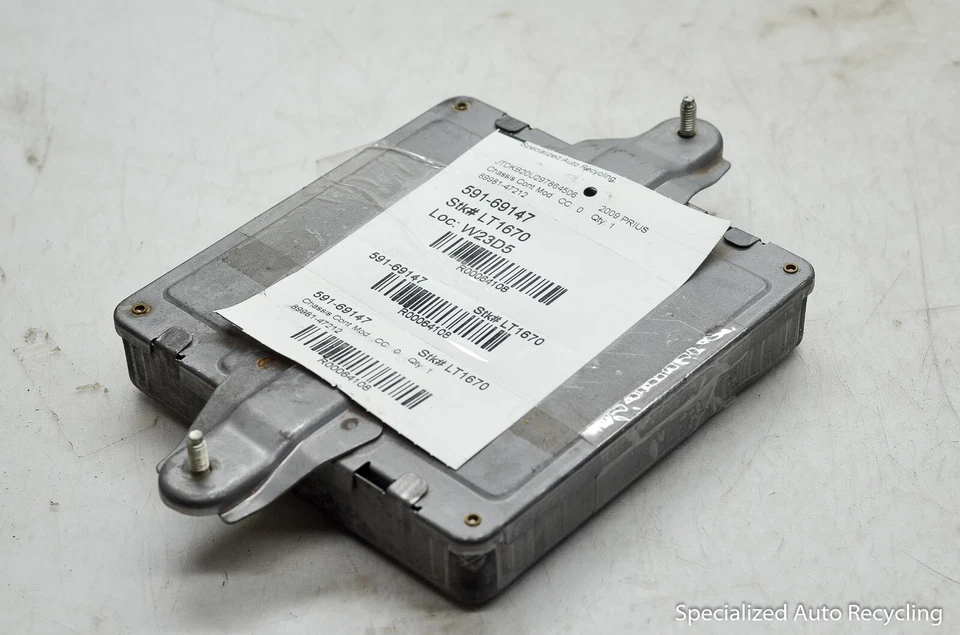 2007-2009 TOYOTA PRIUS MOTOR MÓDULO DE COMPUTADOR 89981-47212 FABRICANTE DE EQUIPAMENTO ORIGINAL - Imagem 3 de 4