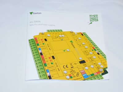 Paxton Net2 Plus US Manual Only INS-20606 New