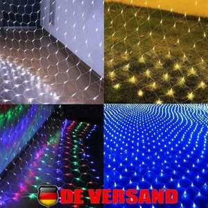 LED Lichternetz Lichtervorhang Weihnachtszeit Weihnachten 8 Modi Lichterkette LED Lichternetz Lichtervorhang Weihnachtszeit Weihnachten 8 Modi Lichterkette