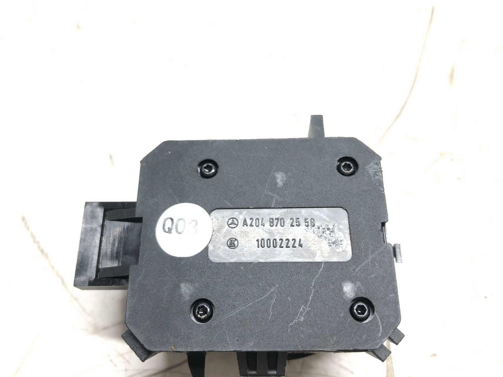 2013 10 11 12 14 15 16 MERCEDES E350 W212 FRONT LEFT SEAT SWITCH OEM