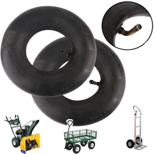 2Pcs 410/350-4 4.10/3.50-4 400-4 4.00-4 4x4 410 350 4 Inner Tube Curved Steam