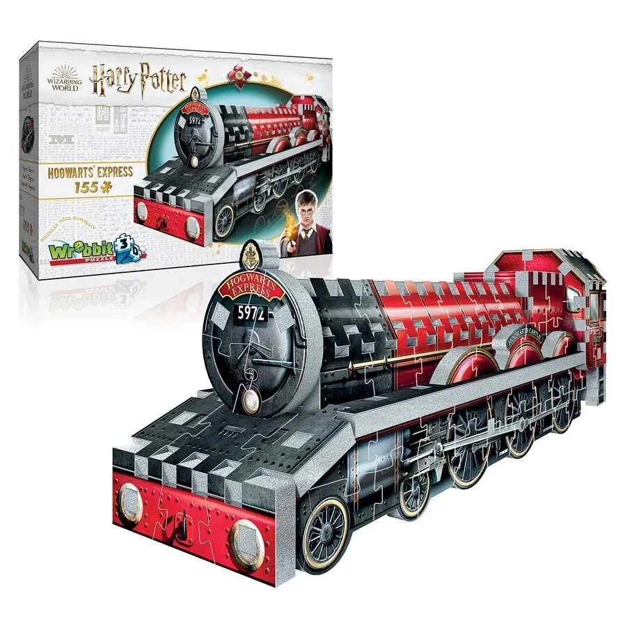 Wrebbit Puzzle 3D Harry Potter Hogwarts Express Train Jigsaw 155