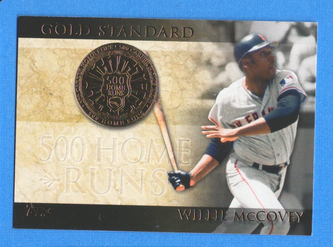 2012 Topps Gold Standard #GS9 Willie McCovey Giants