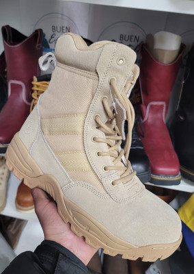 Botas De Trabajo Para Hombre Militares Resistentes Al Desgaste Impermeable Duras