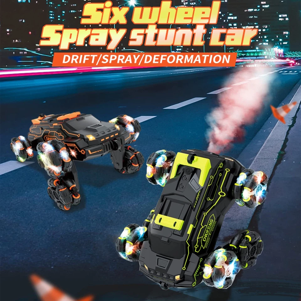 RC Stunt Auto Ferngesteuertes Auto mit Handsteuerung 4WD 360° Kinder Spielzeug - Bild 2 von 4