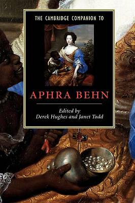 The Cambridge Companion to Aphra Behn Hughes Todd Paperback 9780521527200
